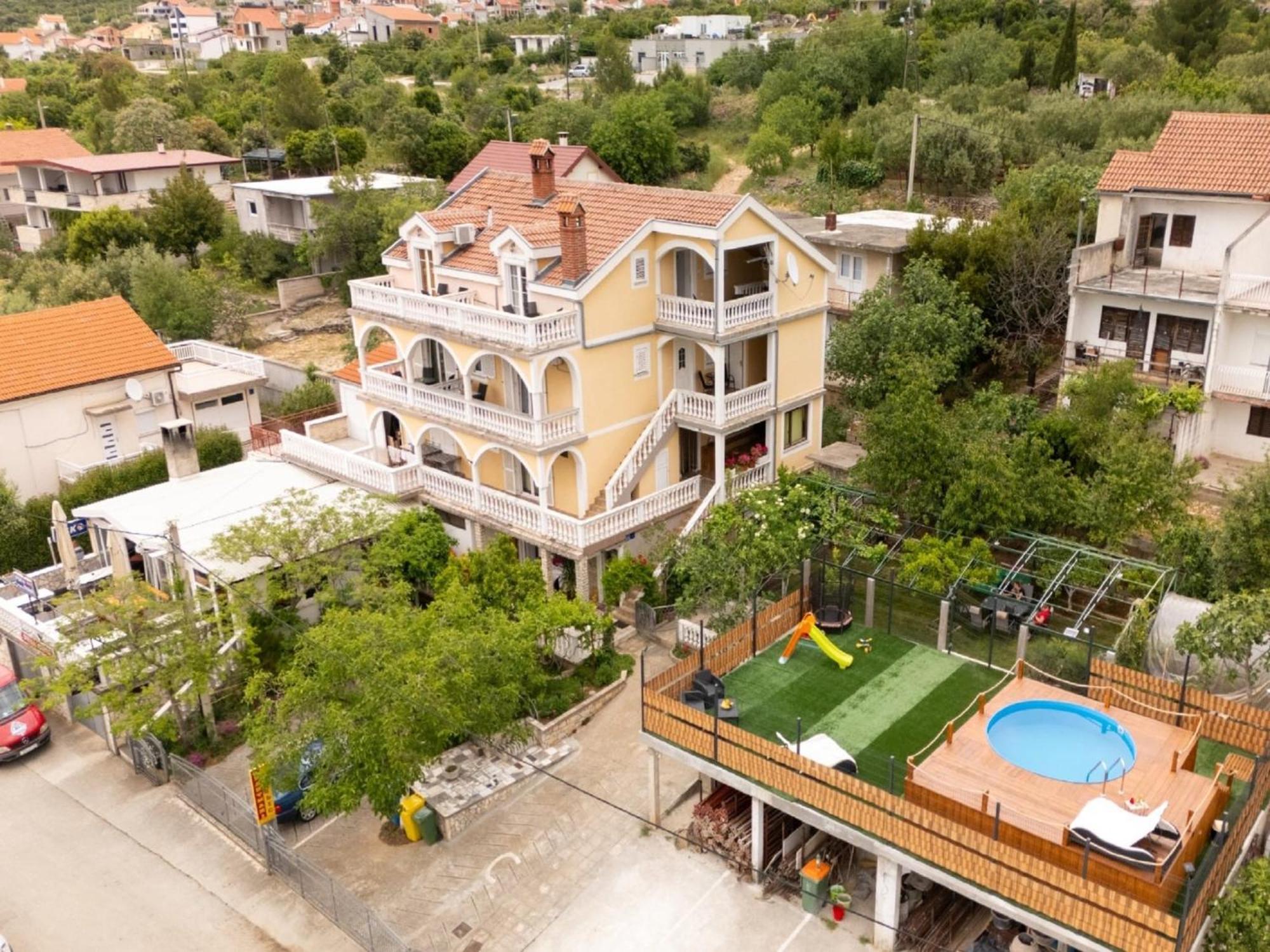 Apartments Milic - One Bedroom Apartment With Sea View And Terrace Gornji Karin Εξωτερικό φωτογραφία